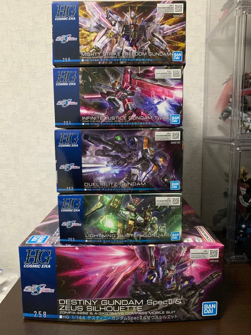 HG ガンプラ 5点 まとめ売り ガンダムSEED FREEDOM 系