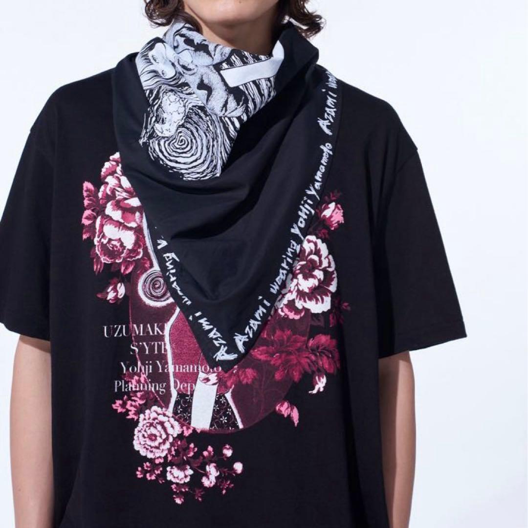 ヨウジヤマモト S’YTE 伊藤潤二 うずまき あざみ スカーフ YOHJI