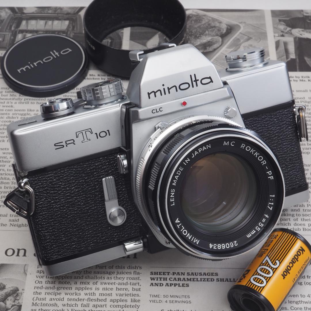 ミノルタ SRT101 & MC ROKKOR-PF 55mm F1.7 #50ミノルタ SRT101 & MC