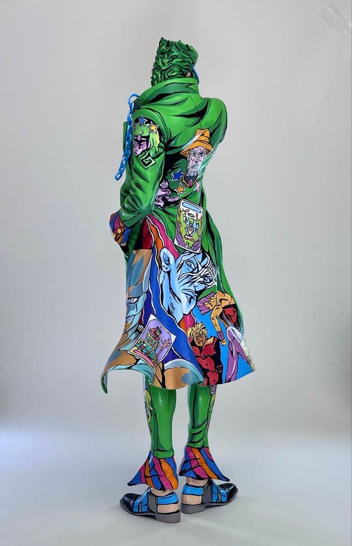 ジョジョの奇妙な冒険 SMSP 空条承太郎 フィギュア リペイント 二次元塗装