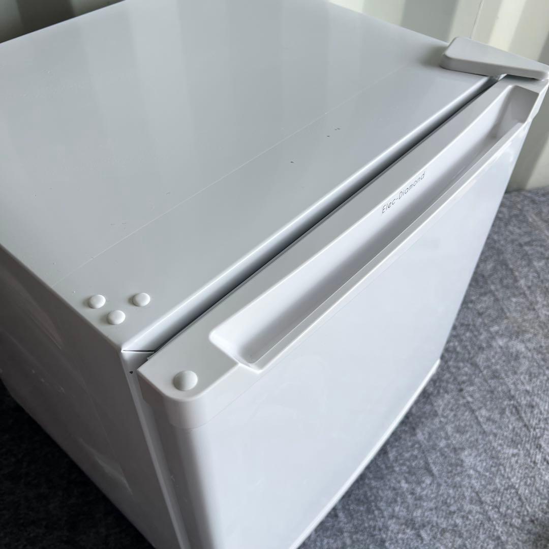 C27激安早い者勝ち ✨ 1ドア冷蔵庫 ホワイト 46L ミニ 新生活応援✨