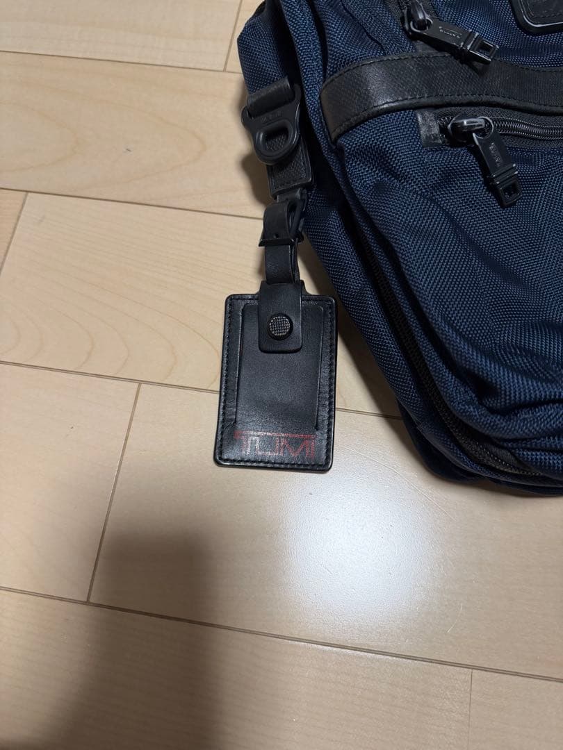 【美品】TUMI shipsコラボ　ネイビー バック