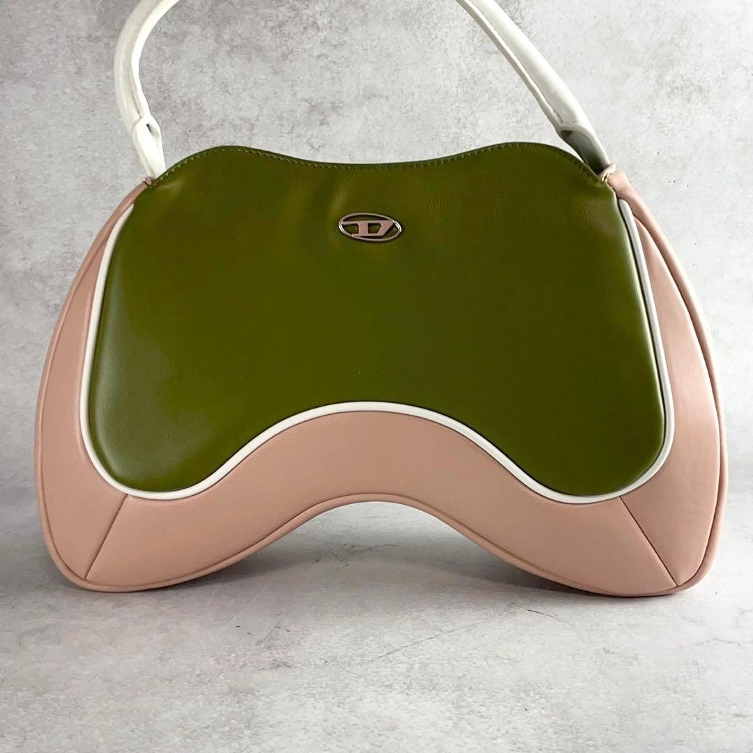 極美品 DIESEL ショルダーバッグ 2way Play Top Handle