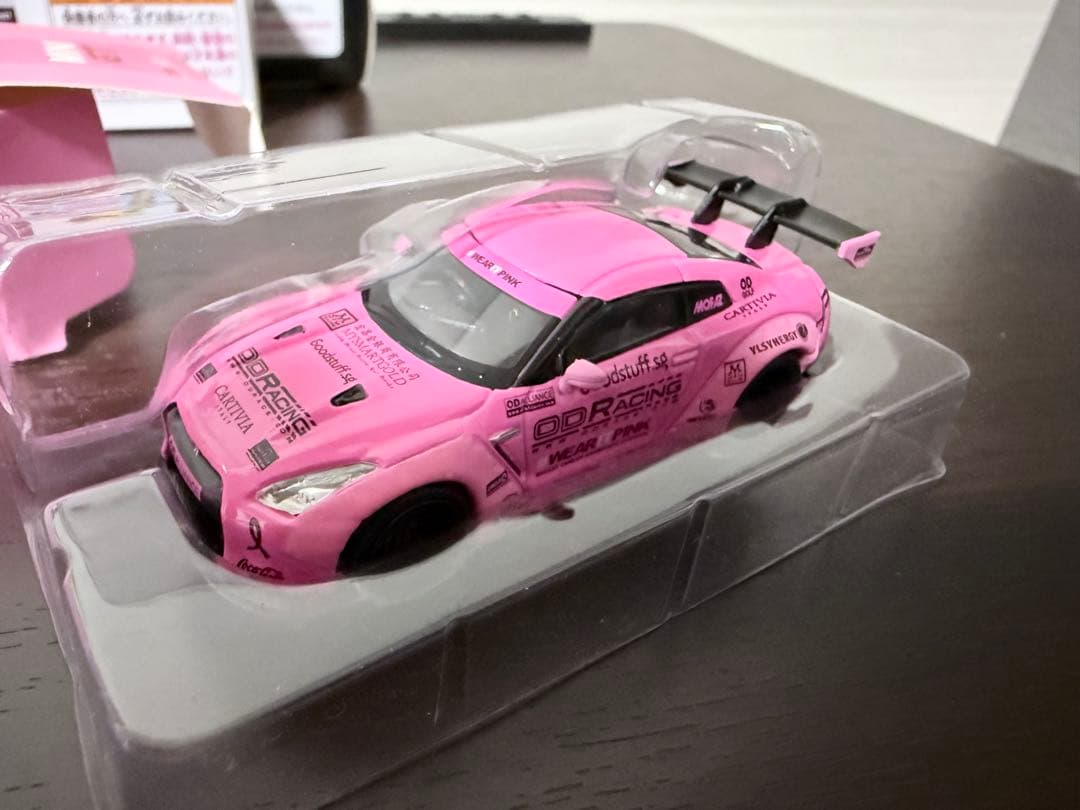 MINI GT LB+Works Nissan GT-R ピンク 54