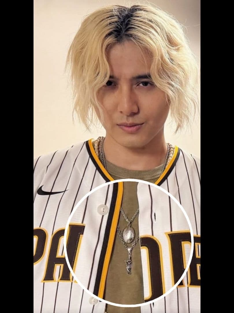 藤井風さん着用ネックレス3点セット オーム・クリシュナ神