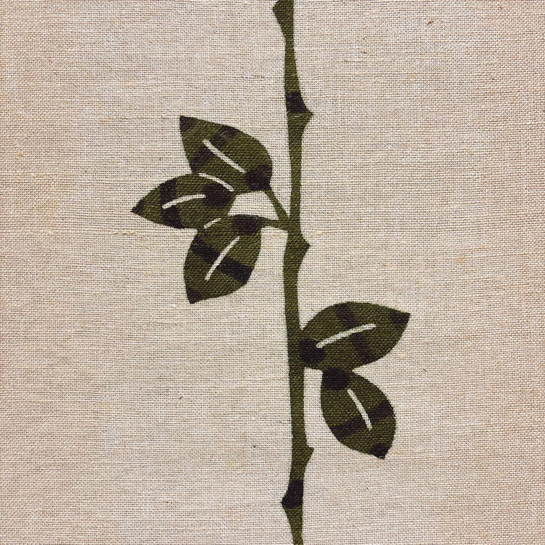 希少】ろうけつ染掛け軸 バラ タペストリー