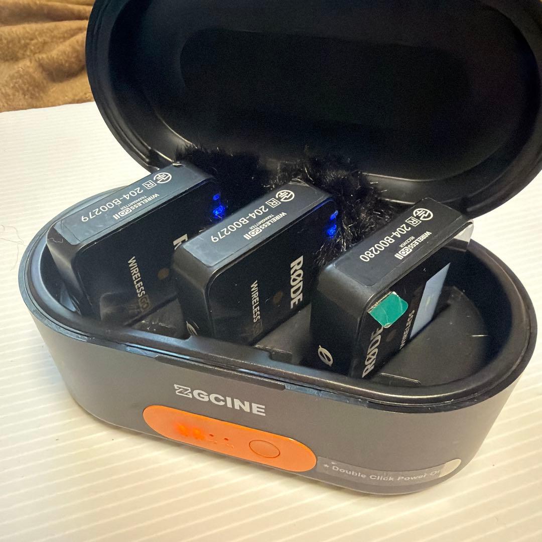 RØDE Wireless GO II ワイヤレスマイク　充電ケース
