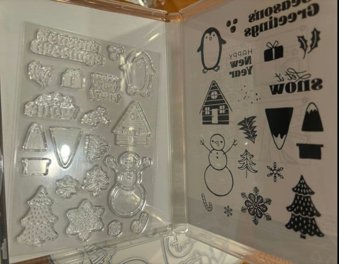 値下げ♡未使用新 ペンギンが可愛いスタンプ&ダイ スタンピンアップ￼