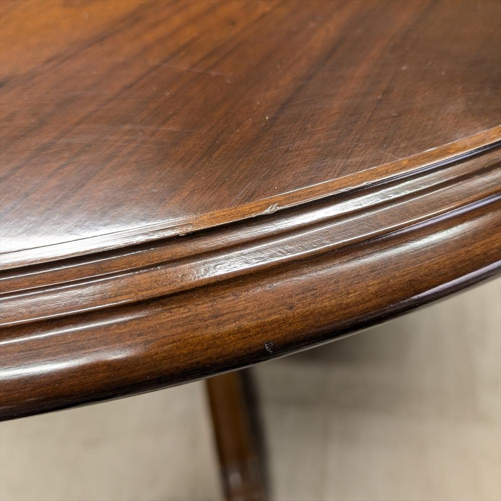 美品　カリモク　ラウンドテーブル　ダイニングテーブル　丸テーブル　食卓テーブル