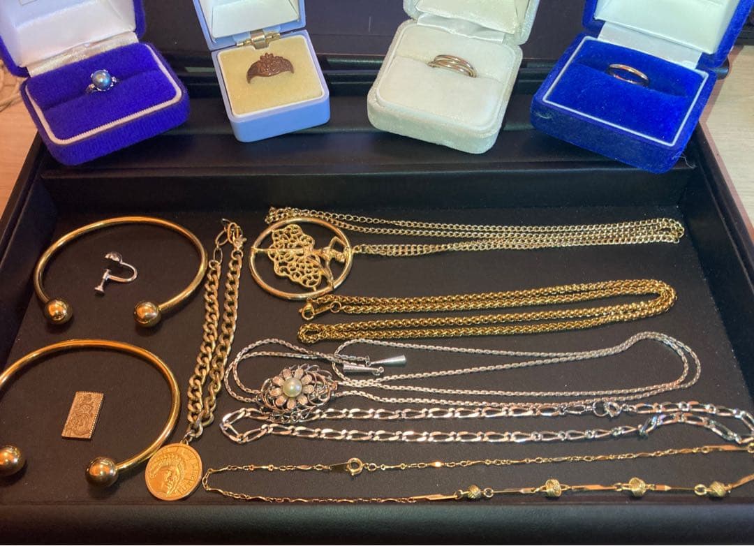 き*み様 【遺品整理等】アクセサリー類まとめ売り 1.3ctウォーターオパール