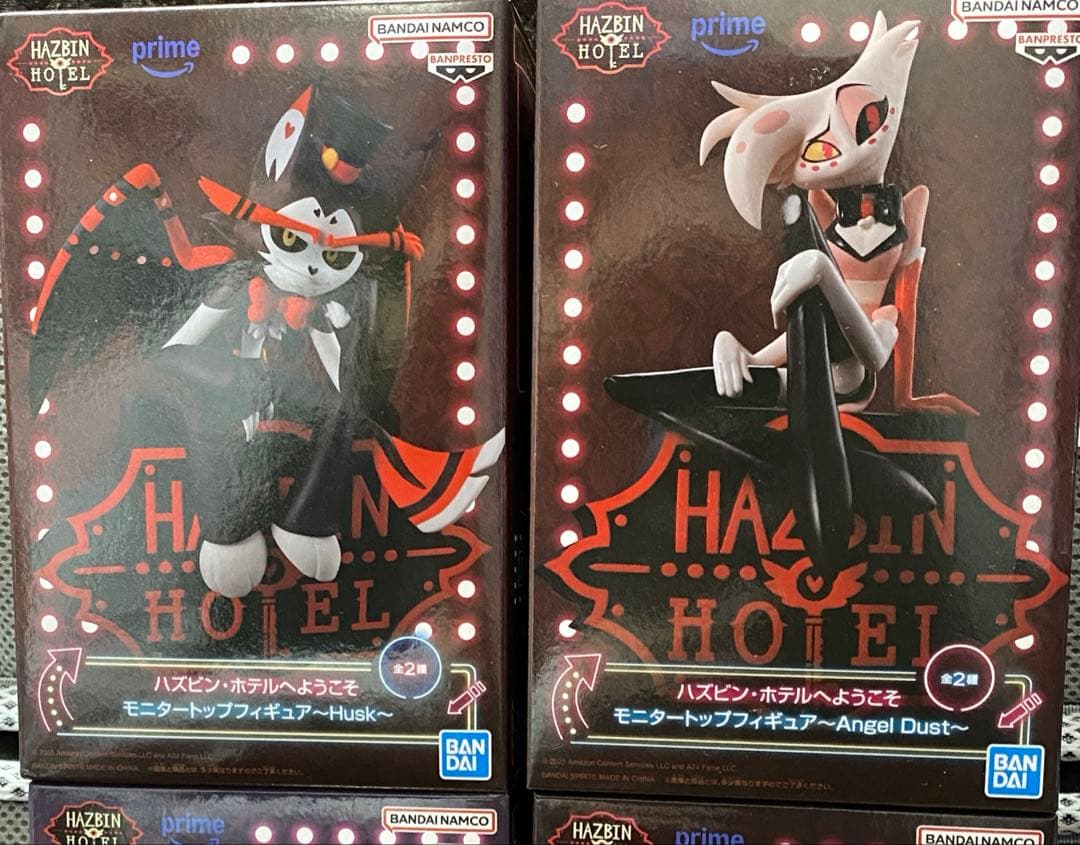 ハズビン・ホテルへようこそ モニタートップフィギュア　4種類セット 6点