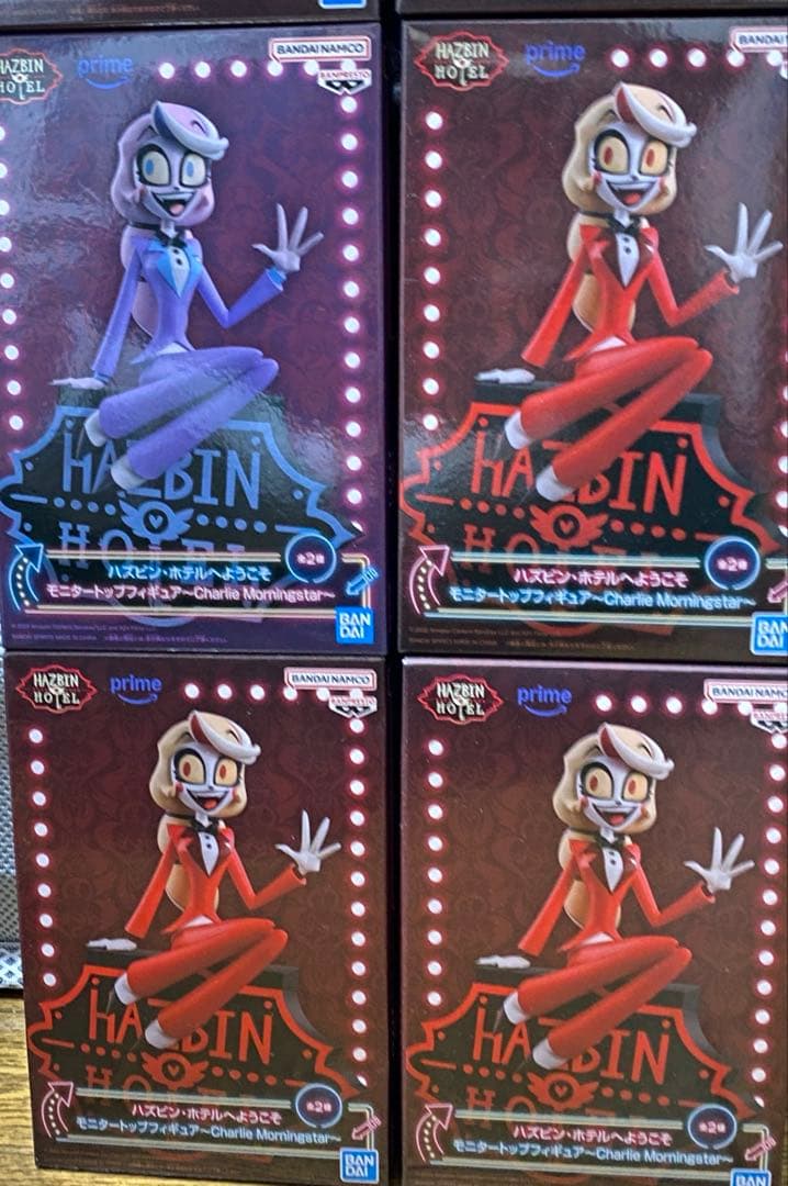 ハズビン・ホテルへようこそ モニタートップフィギュア　4種類セット 6点