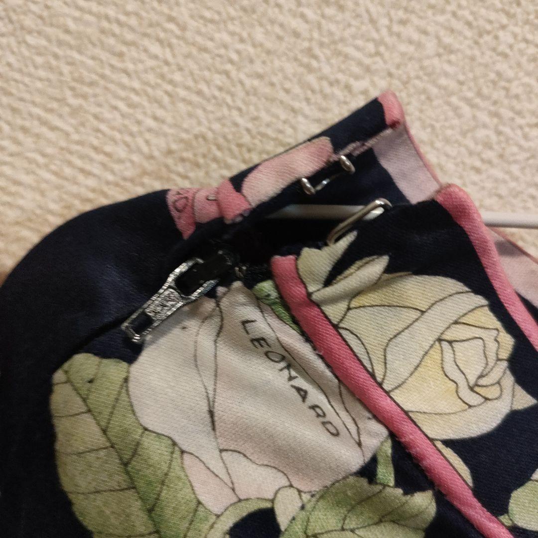 k4 超美品　LEONARD　レオナール　スカート　花柄