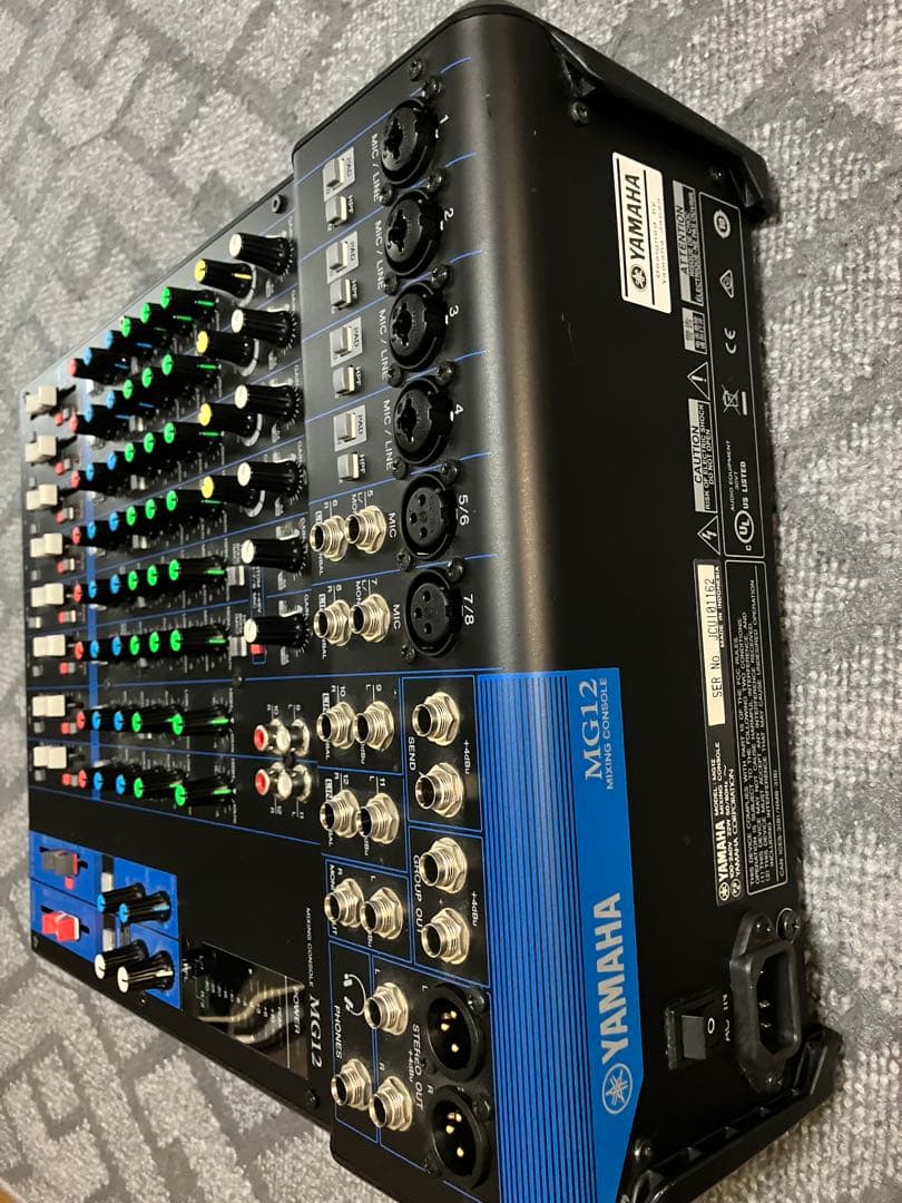 【美品】YAMAHA ヤマハ MG12 ミキシングコンソール 作動品