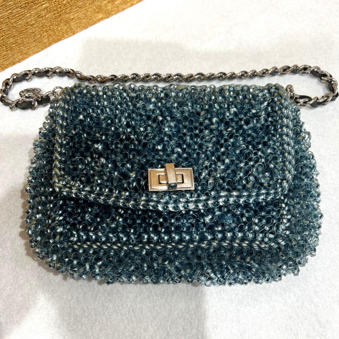 アンテプリマ ルッケット バイカラー ショルダーバック　ハンドバッグ