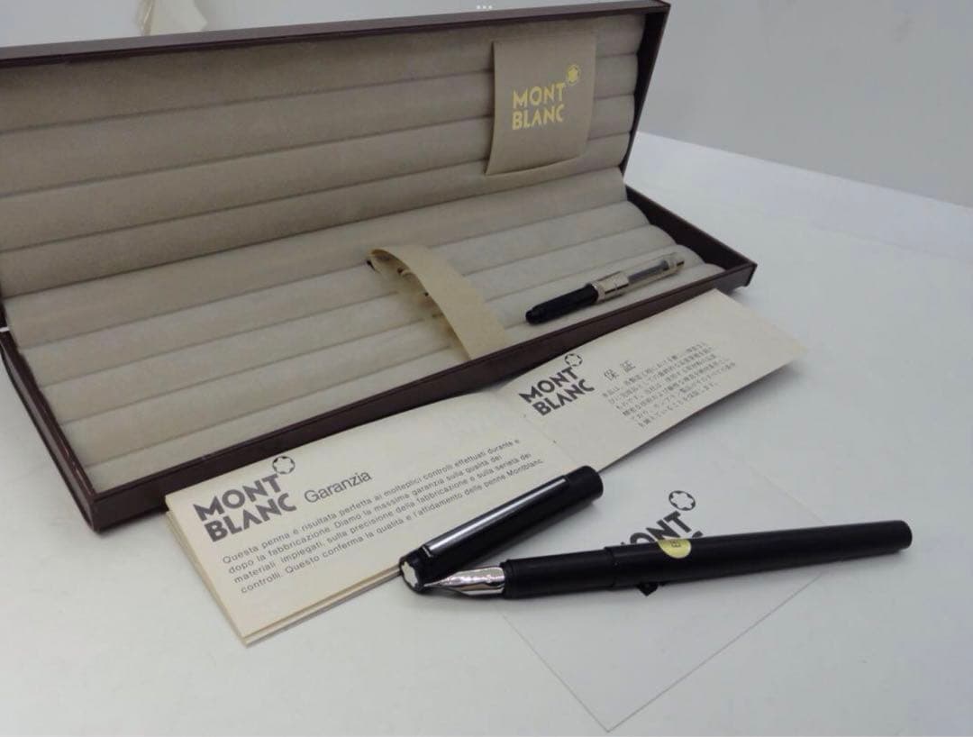 モンブラン 社史上最初で最後の☆ブラックロードナイト鉱加工No1124