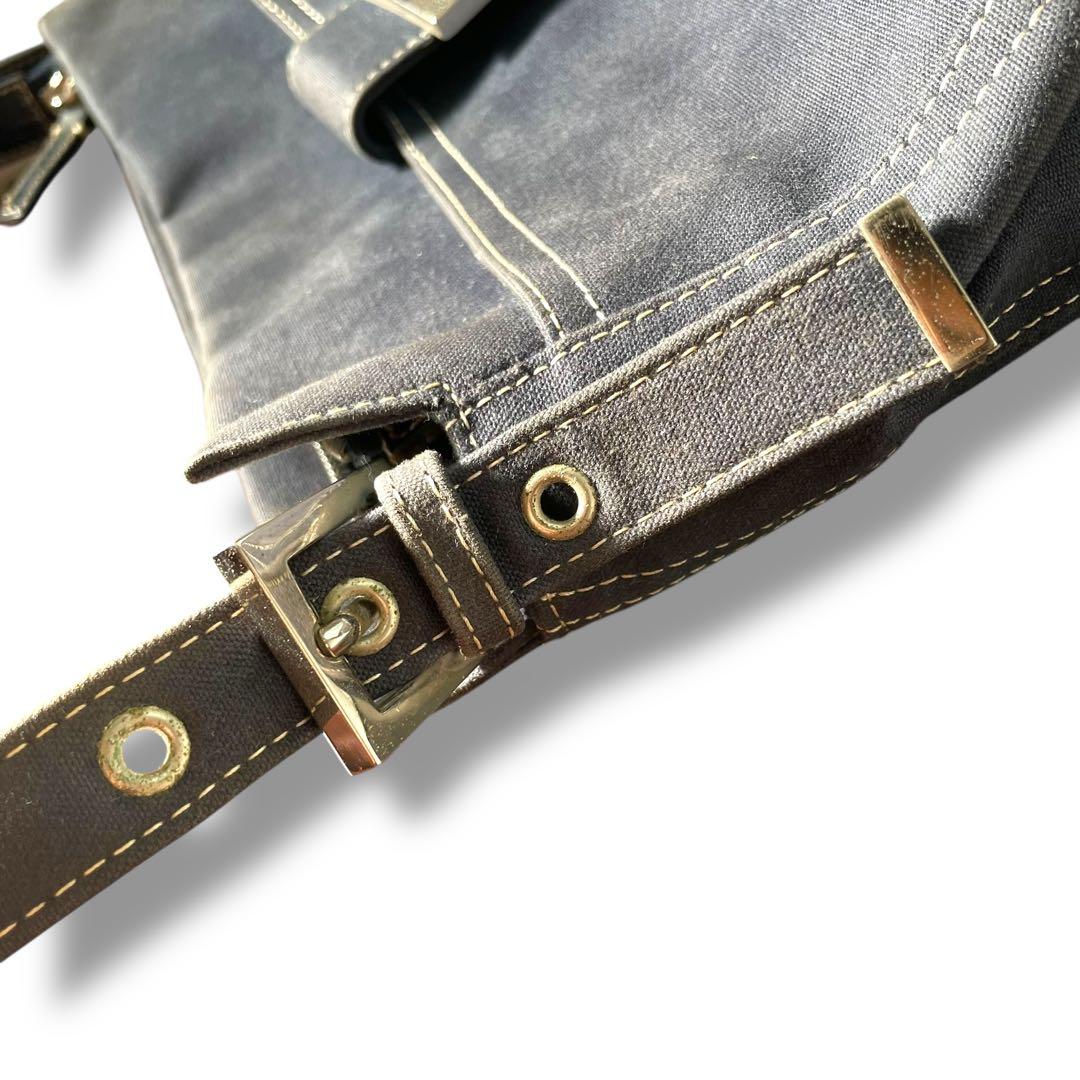 【希少】フェンディ マンマバケット マーブル金具 ワンショルダーバッグ