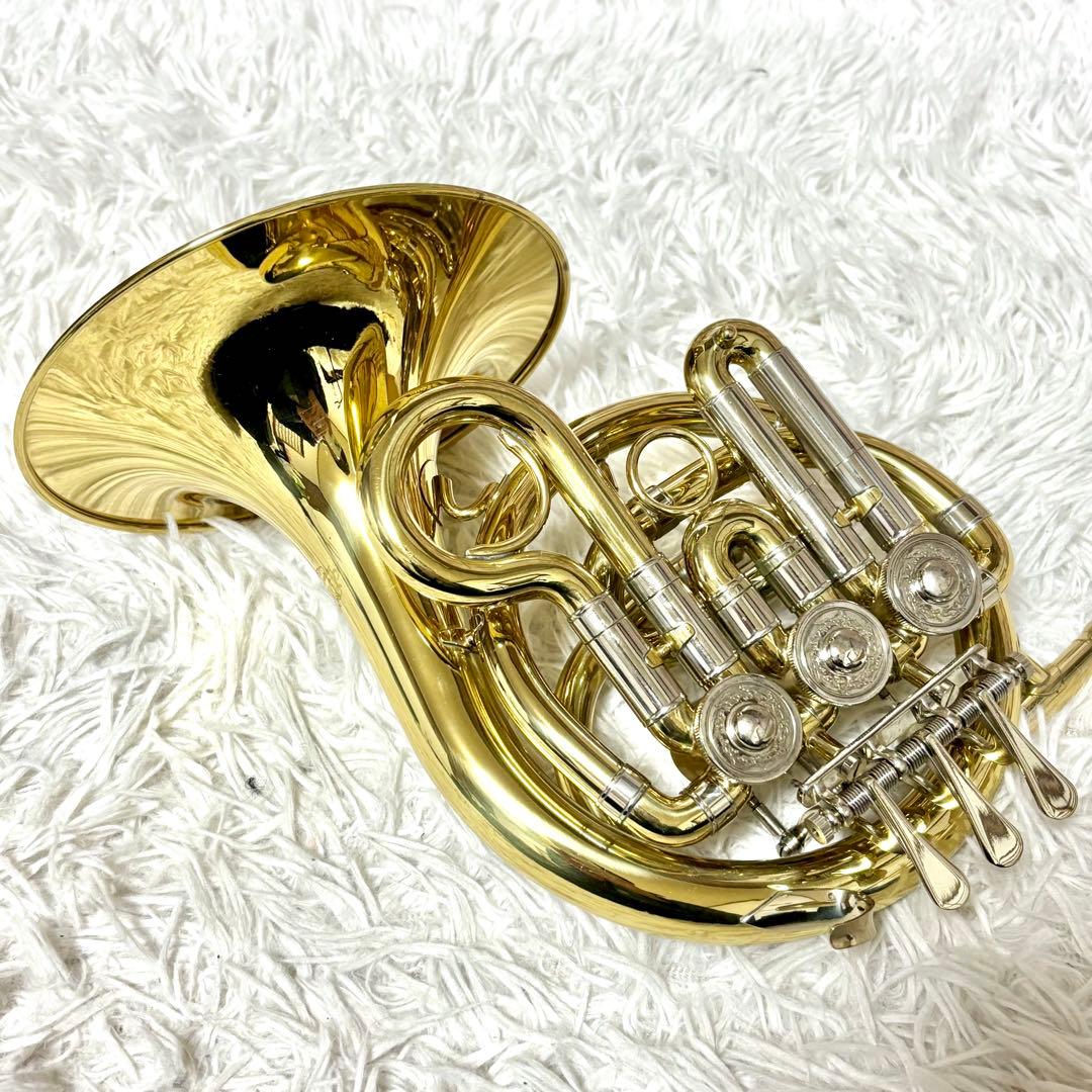 ✨美品✨ J.Michael ポケットホルン PFH-500 ジェイマイケル　金