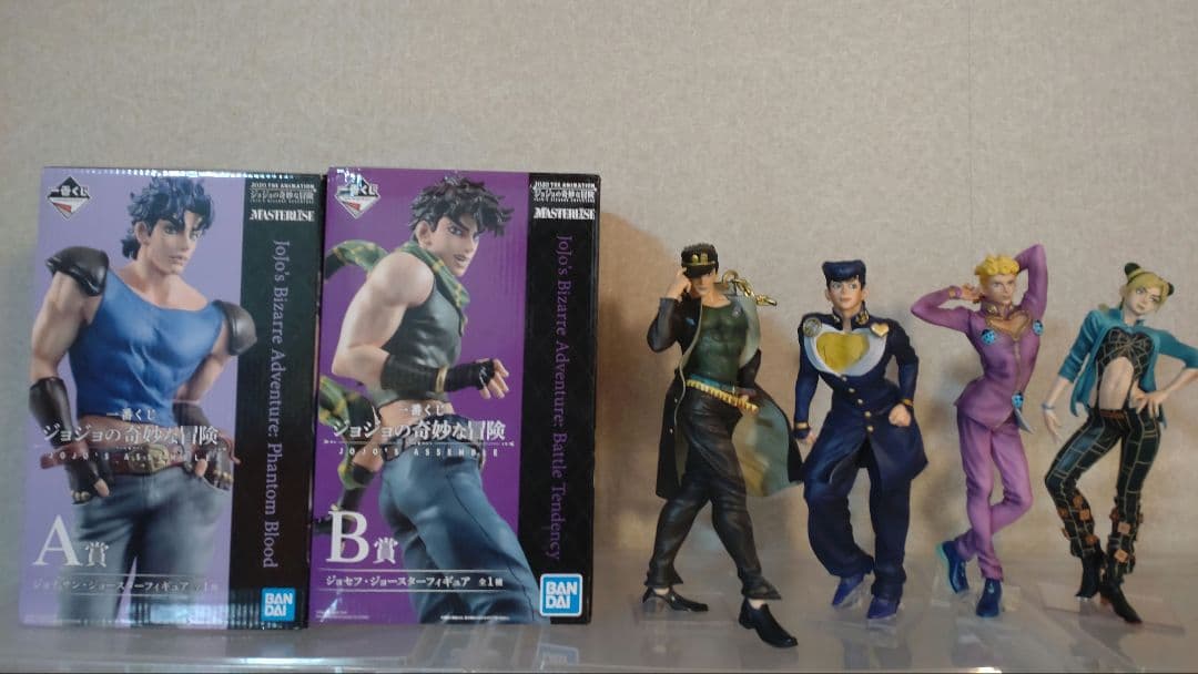 一番くじジョジョフィギュア6体