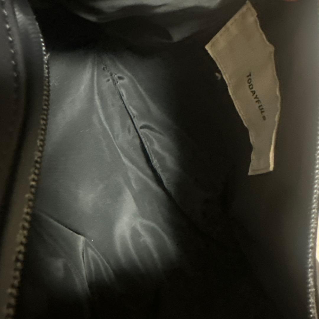 TODAYFUL Bonding Wrap Bag バッグ　ブラック