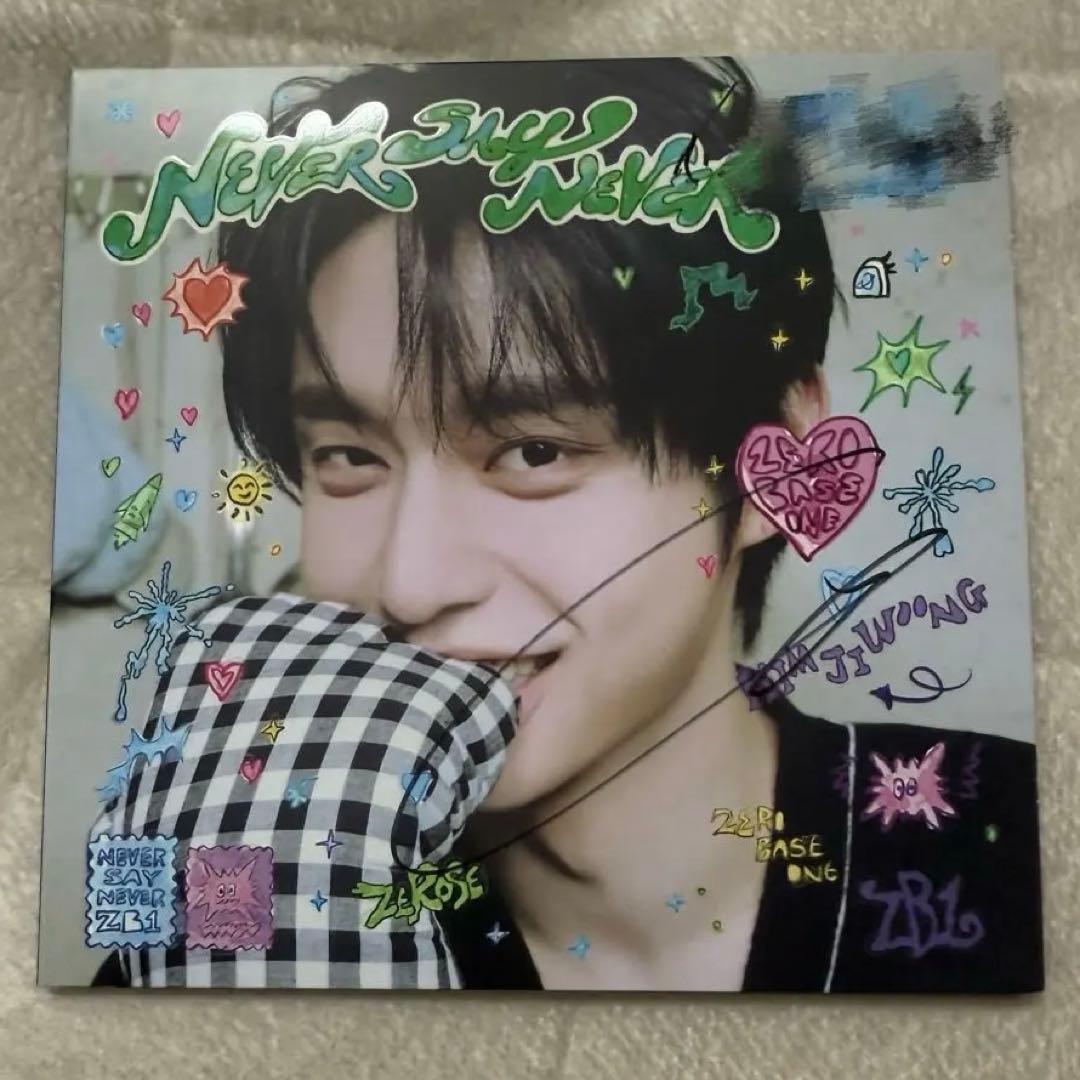 ZEROBASEONE ゼベワン ジウン 直筆サイン アルバム - メルカリ