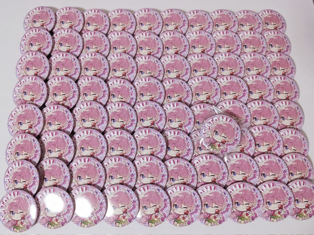 すとぷり るぅと るぅとくん 缶バッジ 痛バッグ 7周年 ハナミライ