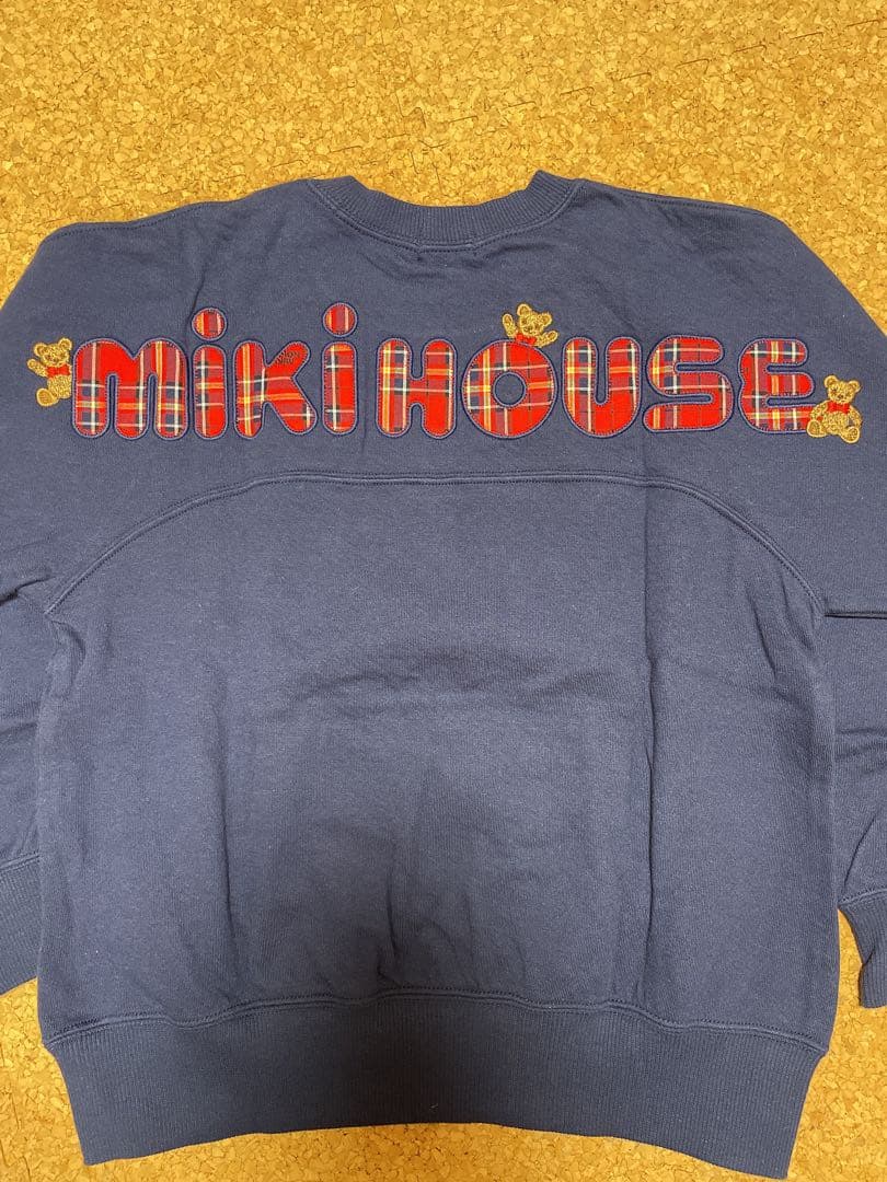 【新品未使用】ミキハウス トレーナー 120cm