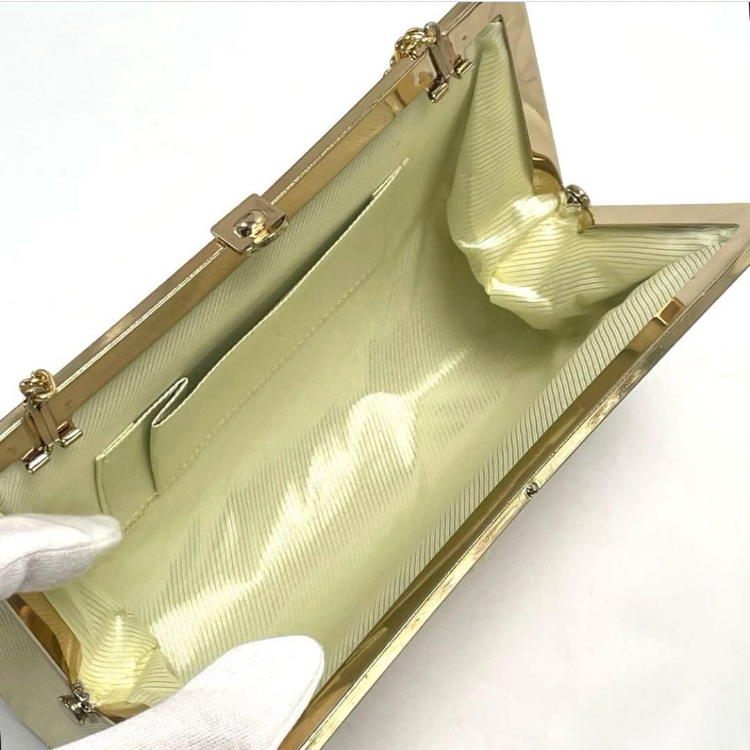 最終価格 新春セール 美品 創作 御誂 和装用バッグ 草履 2点セット ゴールド