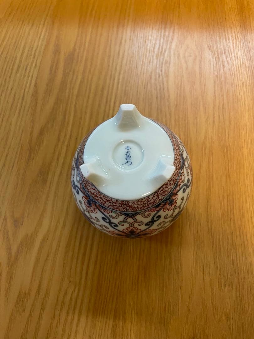 【値下げ交渉可】人間国宝 今泉今右衛門 色鍋島有職文香炉