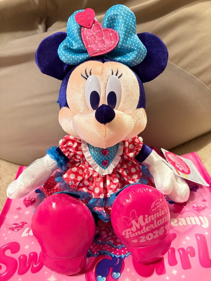 ディズニーパルパルーザ ミニー ファンダーランドぬいぐるみ ミニパル