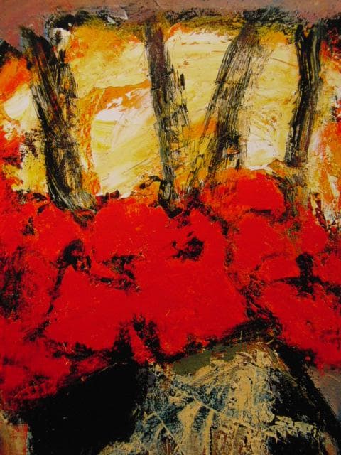 三岸節子、「花　ヴェロンにて」、厳選、希少画集・額装画、新品高級額 額装付