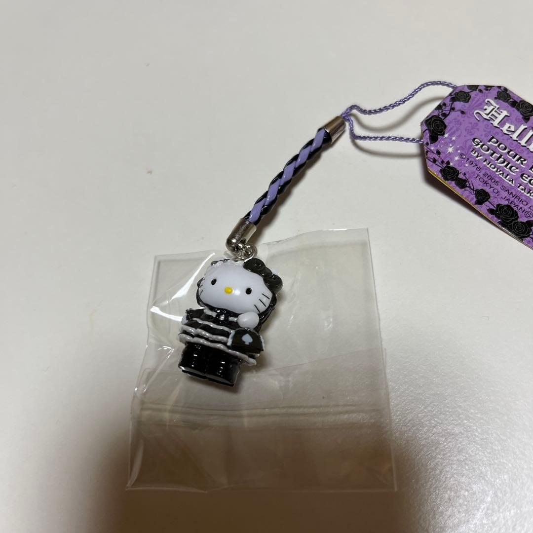 キティ 根付け ゴスロリキティ 嶽本野ばらコラボ サンリオ レア