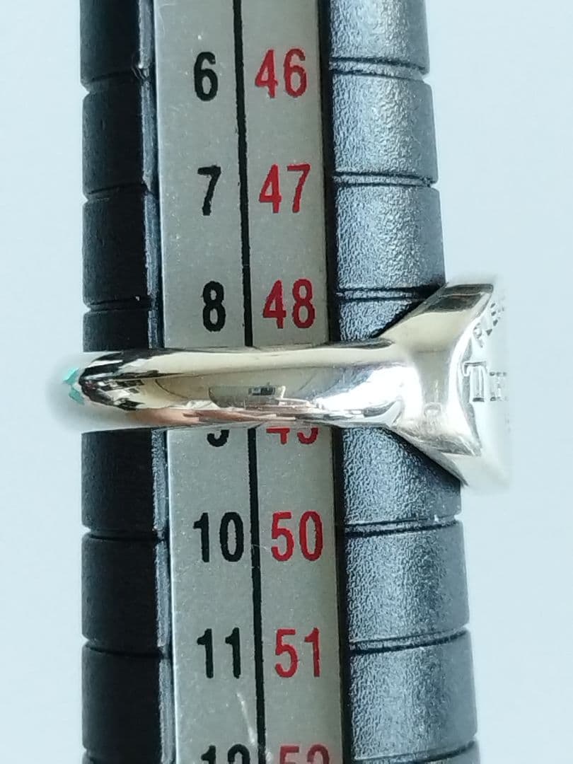 TIFFANY & Co. リターン トゥ オーバル リング 約8.5号