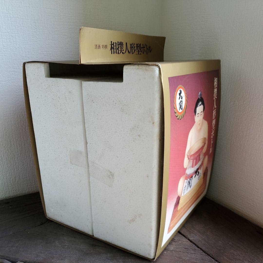 相撲人形型ボトル 大関 酒ボトル｜相撲人形型ボトル 大関 酒ボトル 上