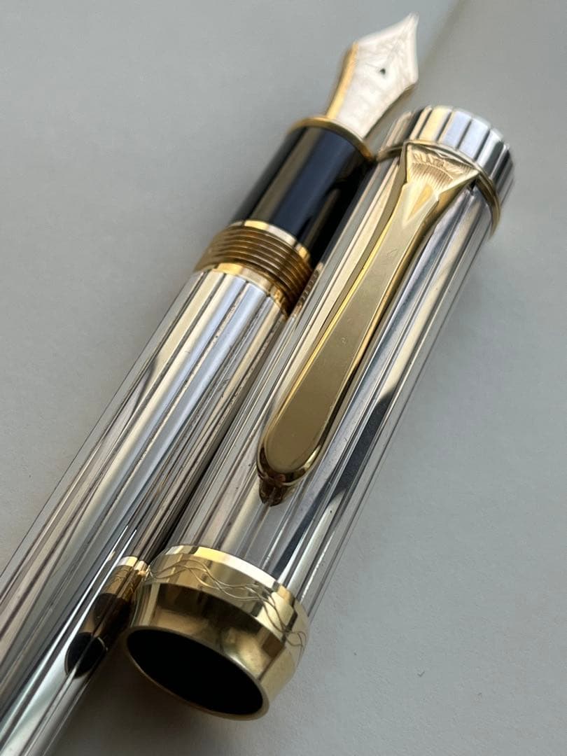 プラチナ万年筆 銀無垢