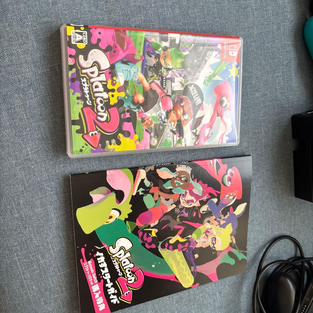 Switch1 本体 Splatoon2 版コントローラー3つ付き