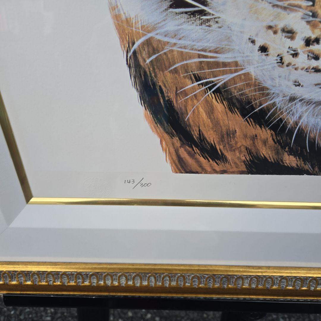 Andy Collins トラの絵画