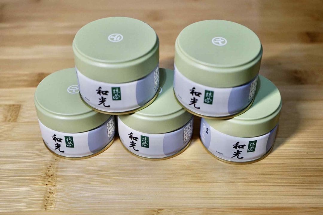 宇治抹茶 丸久和光 20gx5缶セット