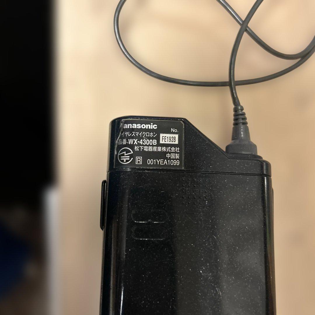 Panasonic WX-4300B ワイヤレスマイク