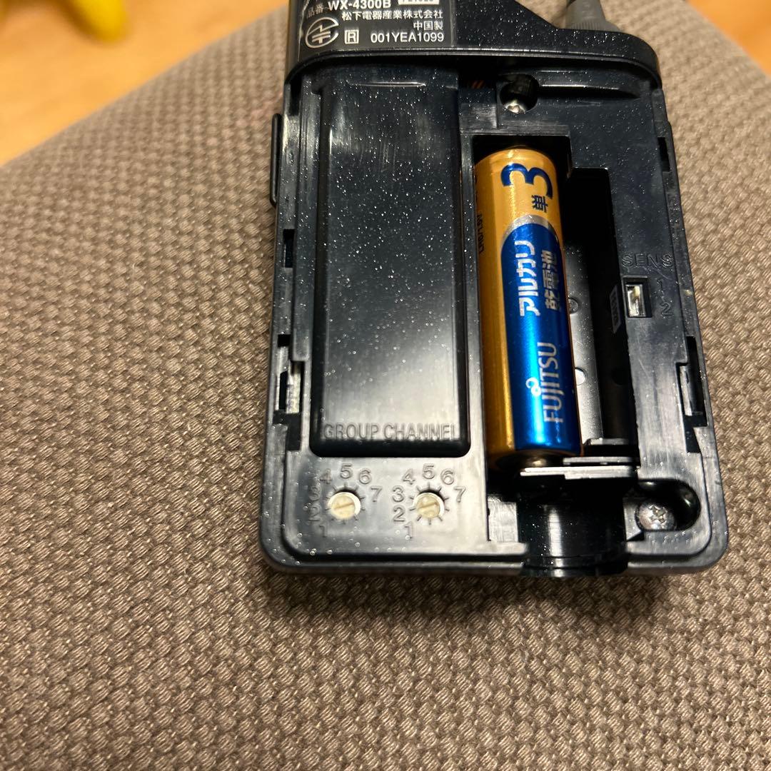 Panasonic WX-4300B ワイヤレスマイク