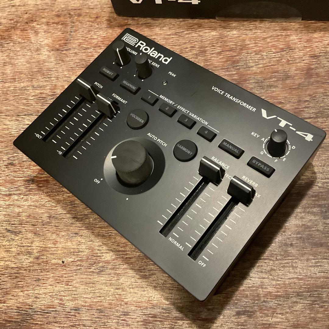 美品！ローランド VT-4 ボイストランスフォーマー ボーカルエフェクター