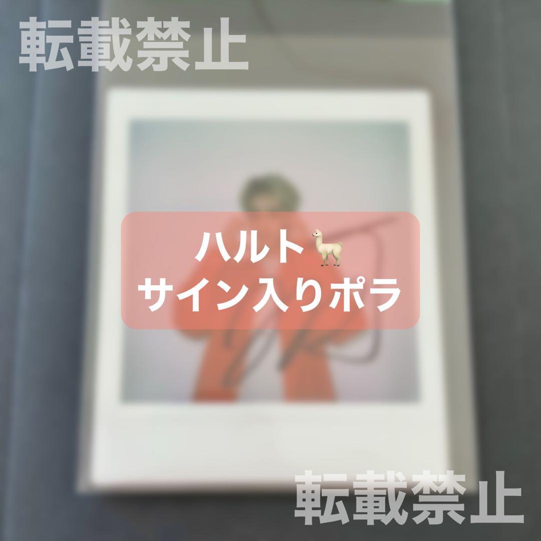 TREASURE HARUTO ハルト ポラロイド 直筆サイン入り