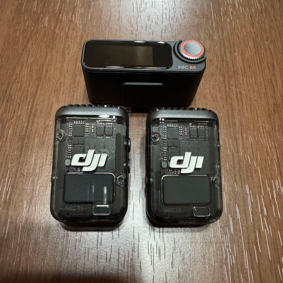 DJI MIC2 ワイヤレス マイク カメラ 撮影 映像