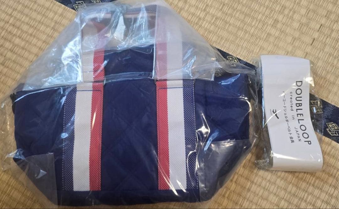 未使用　DOUBLELOOP JOURNEY ショルダーバッグ ネイビー