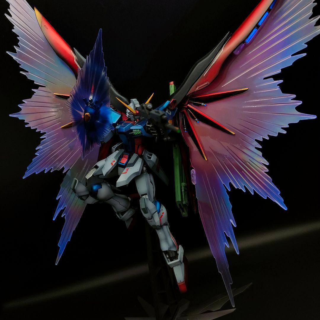 ガンダムSEED DESTINY　デスティニーガンダム　ガンプラMG 塗装完成品