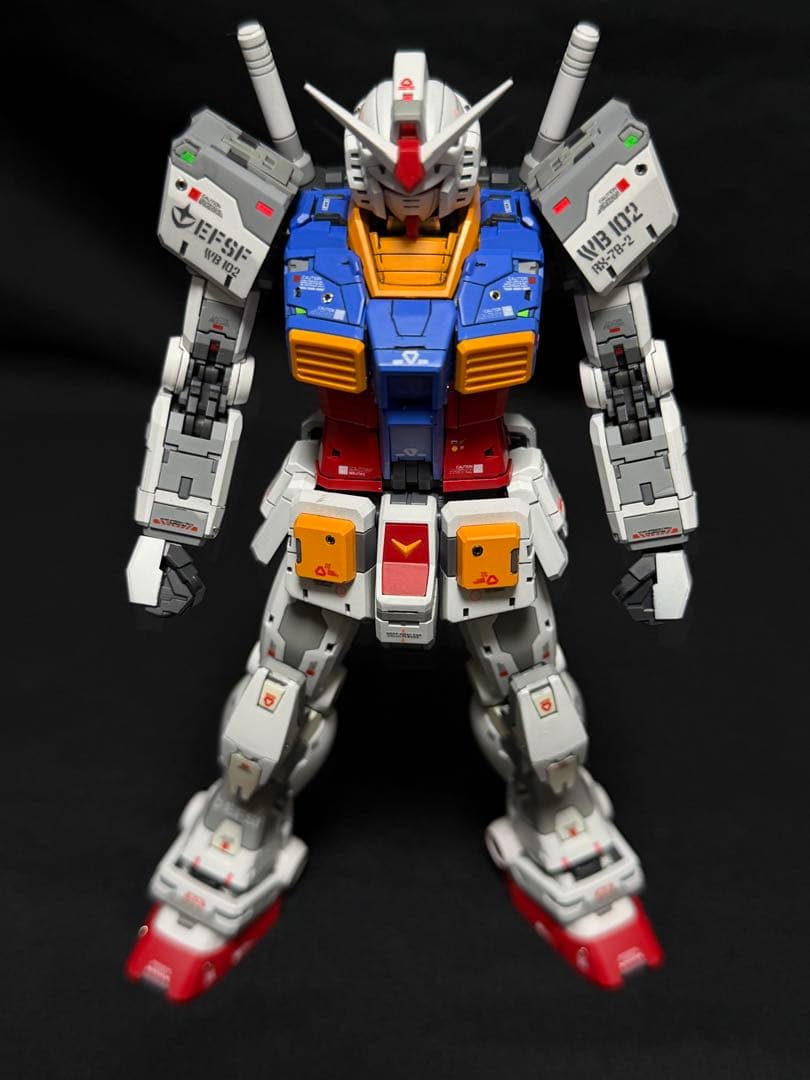 1/100 rx78-2ガンダム 改修塗装済完成品 fatcat ガンプラ完成品