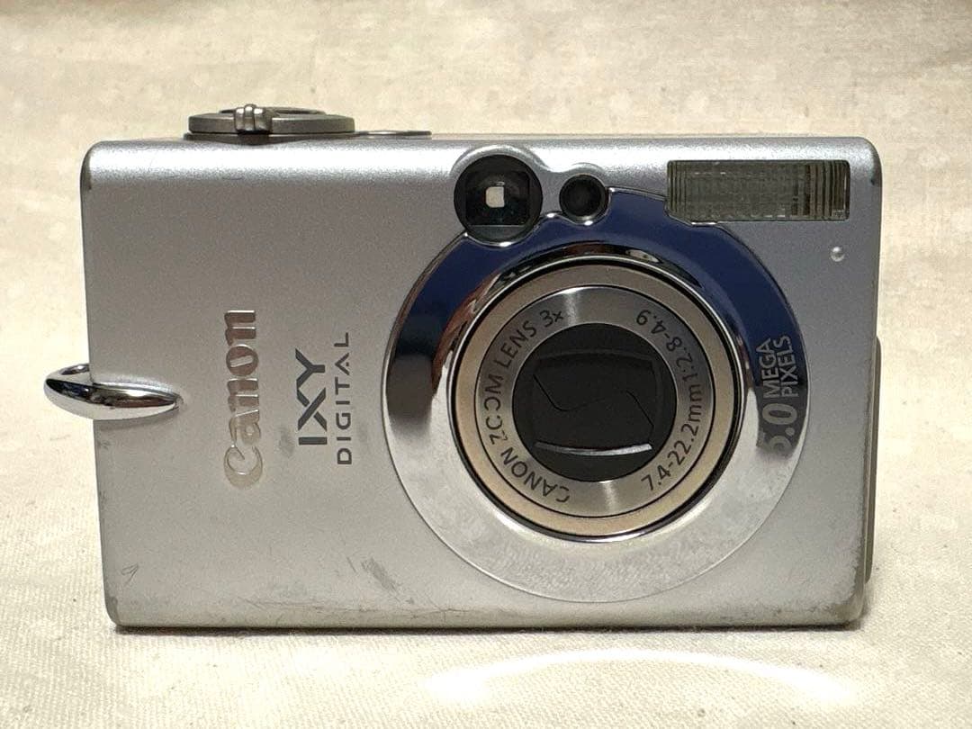 ジャンク】 Canon IXY DIGITAL 5.0メガピクセル シルバー - メルカリ