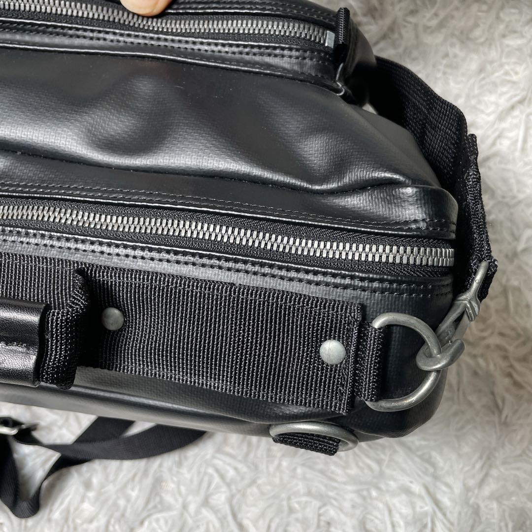 極美品　ラゲッジレーベル　ニューライナー　3way リュック　ショルダーブラック