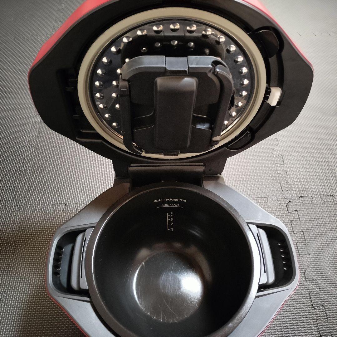 SHARP　ヘルシオ　ホットクック　KN-HW24G-R　水なし自動調理鍋