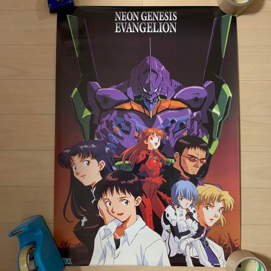 エヴァンゲリオン 初号機 メンバー 集合 B2 ポスター GEEKS RULE